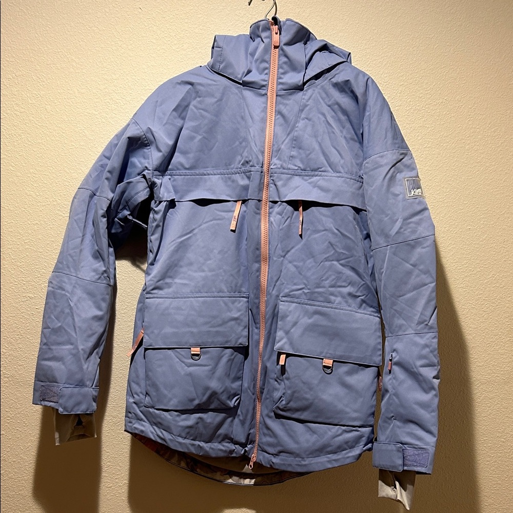 NWT Roxy Blue Ski & Snow Jacket Chloe Kim